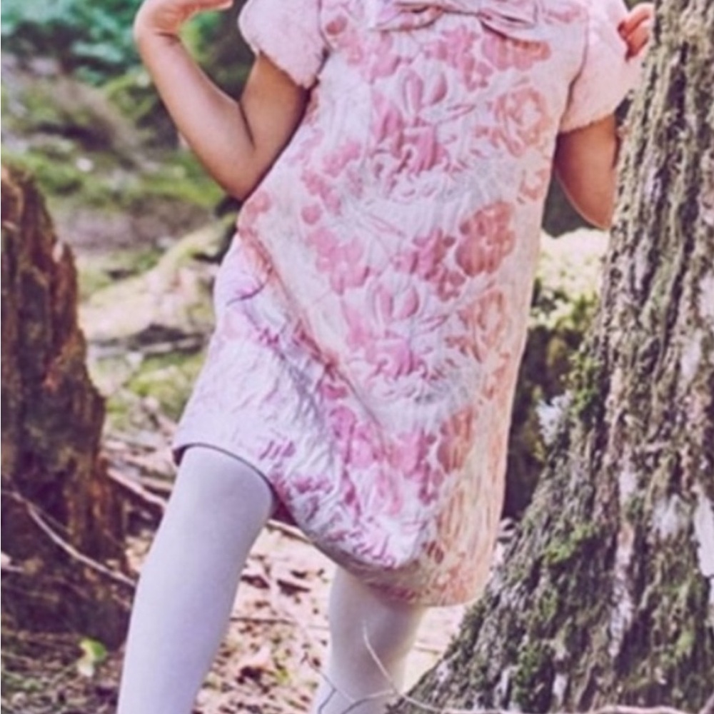 Janie and Jack Pink Floral Dress